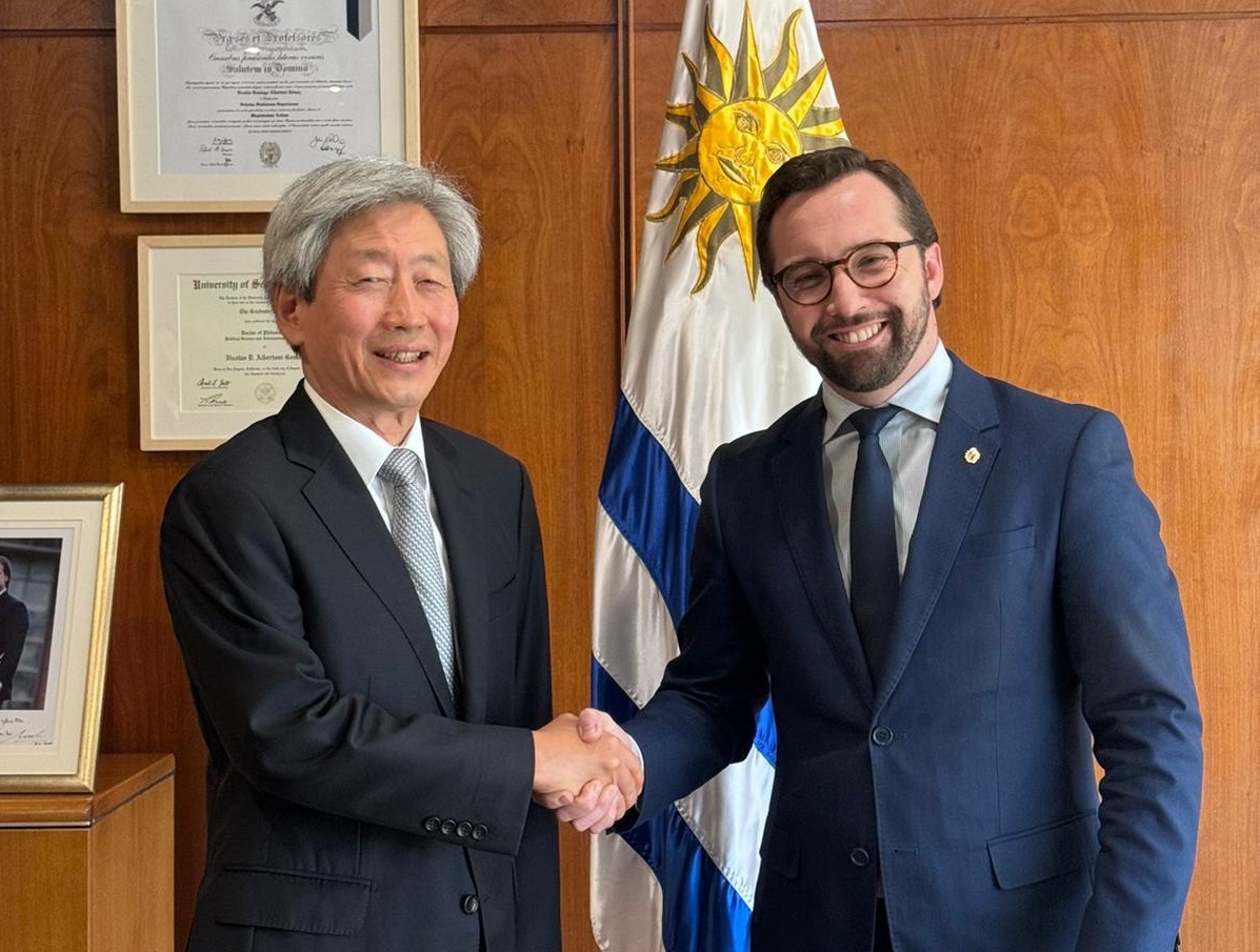 Visita del Enviado Especial del Ministro de Relaciones Exteriores de Corea en el marco del 60 aniversario de Relaciones Diplomáticas